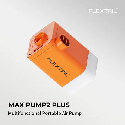 FLEXTAIL MAX PUMP 2 Plus – Pompa ad aria elettrica con doppio livello di pressione, con luce da campeggio e funzione di power bank d’emergenza, batteria da 4800 mAh.