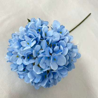 Artificial Flowers Cheap Silk Hydrangea Bride Bouquet Wedding New Year Decoration Home Accessories for Vase Plants Arrangement