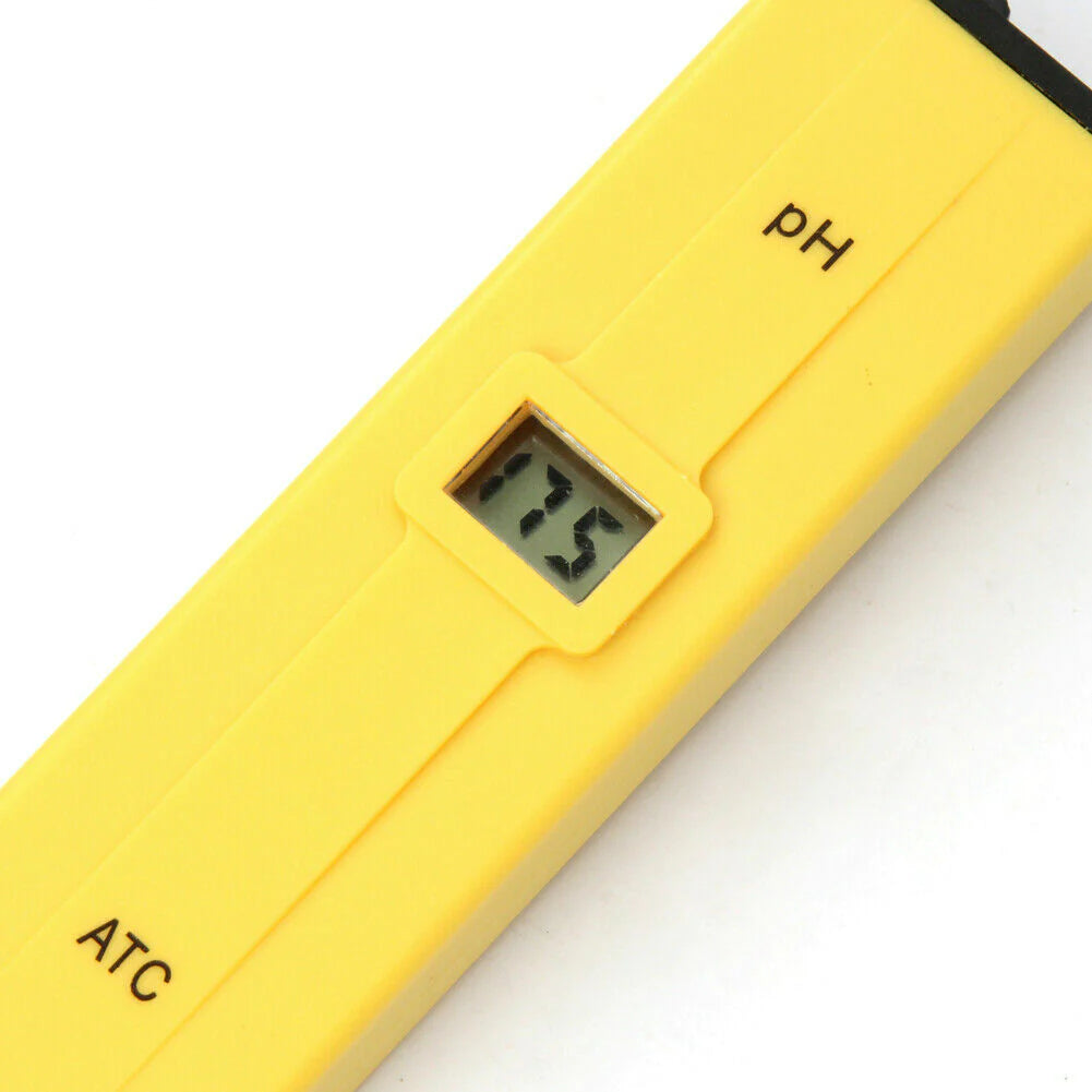 Misuratore digitale di pH portatile – tester LCD per acqua, idroponica, acquari e laboratori domestici - Digital pH Meter – LCD Water Tester for Hydroponics, Aquariums and Home Labs