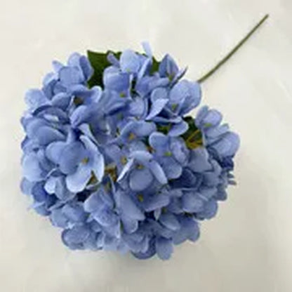 Artificial Flowers Cheap Silk Hydrangea Bride Bouquet Wedding New Year Decoration Home Accessories for Vase Plants Arrangement
